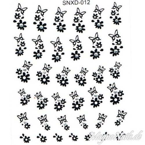 2D Nail Art Sticker