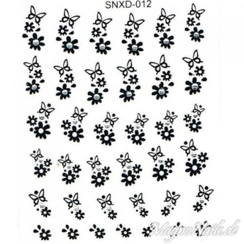 2D Nail Art Sticker