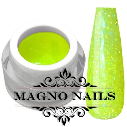 UV Gel - 1015 - Glitter Gel Neon Citron