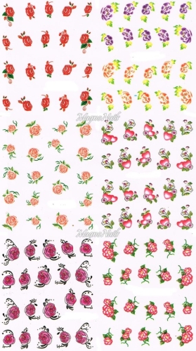 2D Nail Art Sticker