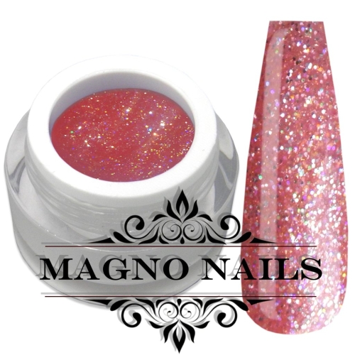 UV Gel - 1033 - Glitter Gel Unicorn Orange