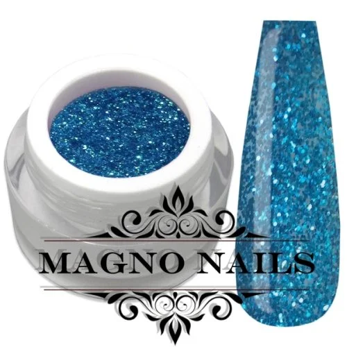 UV Gel - Marine Blau Glitzer - Glitter Gel blau - Endless Night