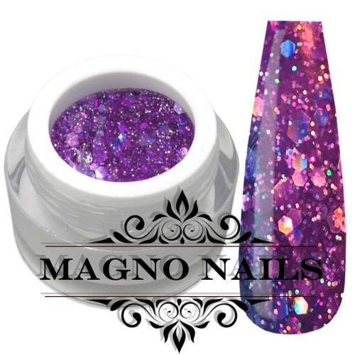 UV Gel - 1047 - Glitter Gel - Fashion Lavender