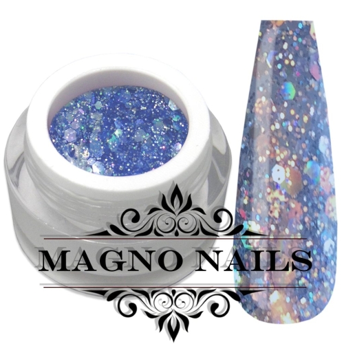 UV Gel - 1048 - Glitter Gel - Fashion Blue