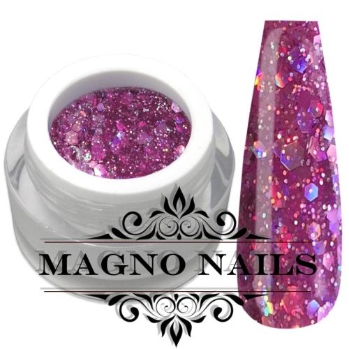 UV Gel - Mix Glitzer - Glitter Gel - Fashion Pink
