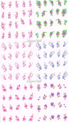2D Nail Art Sticker