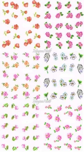 2D Nail Art Sticker