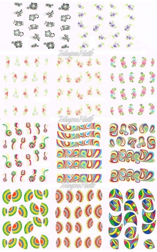 2D Nail Art Sticker