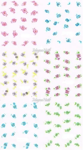 2D Nail Art Sticker