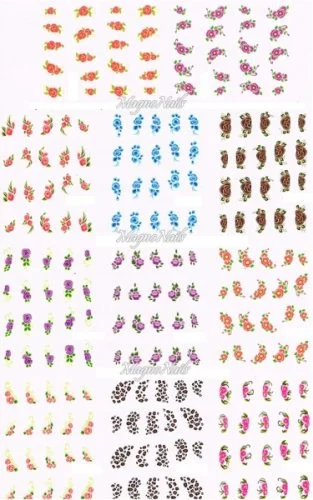 2D Nail Art Sticker