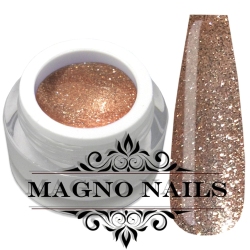 Preview: UV Gel - 1301 - Glitter Gel - Golden Rose