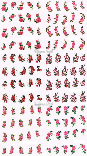 2D Nail Art Sticker