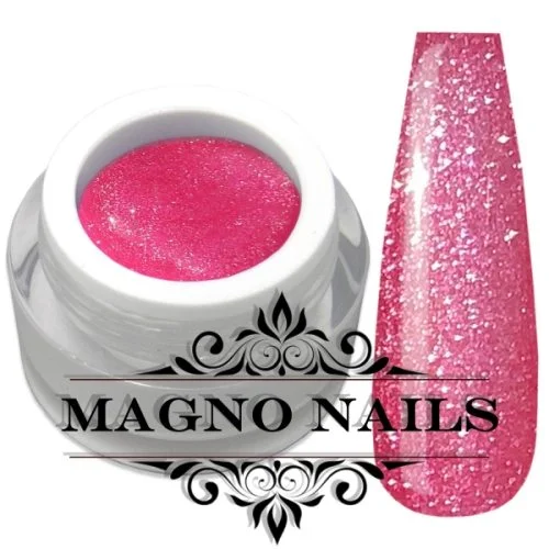 Neon Pinkes Glitzer Gel Glittergel Naildesign
