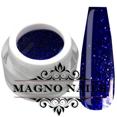 Preview: UV Gel - 1340 - Glitter Gel - Black Ocean