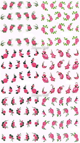 2D Nail Art Sticker