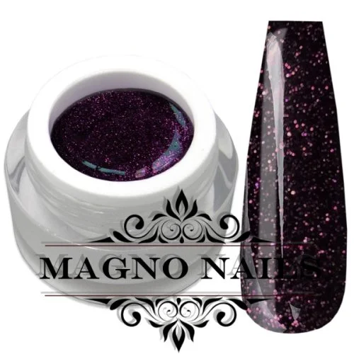 UV Gel - 1352 - Glitter Gel - Ruby Red dunkelrot schwarzrot Glitzer Gel Glitzergel Nageldesign Nägel Nails Nagelstudio