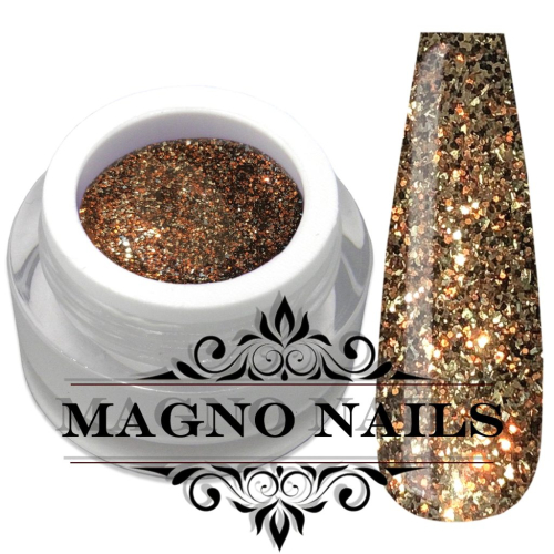 Preview: UV Gel - 1353 - Glitter Gel - Gold Crush