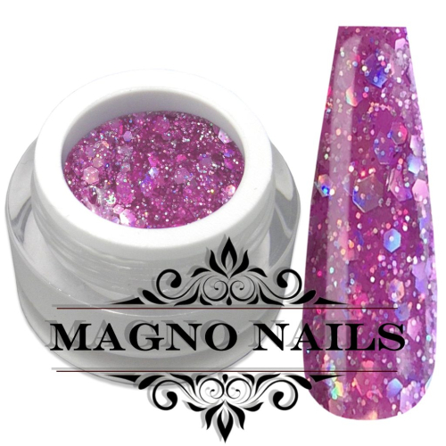 Preview: UV Gel - 1369 - Glitter Gel - Bright Grape