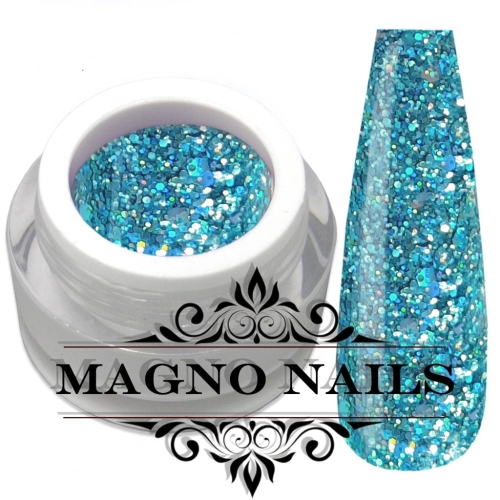 Mint Blau Glitzer Glitter Gel Glitzergel