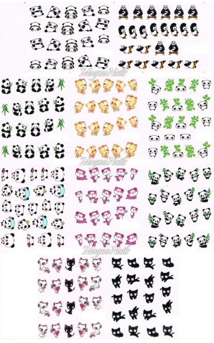 2D Nail Art Sticker