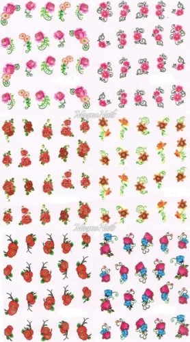 2D Nail Art Sticker