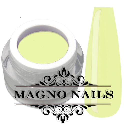 UV Gel - 1740 - Farb Gel - Soft Yellow Farbgel Nägel Nagelgel Colorgel Nails