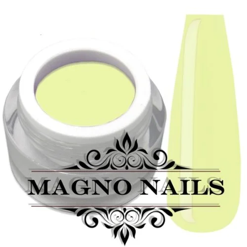 UV Gel - 1740 - Farb Gel - Soft Yellow Farbgel Nägel Nagelgel Colorgel Nails