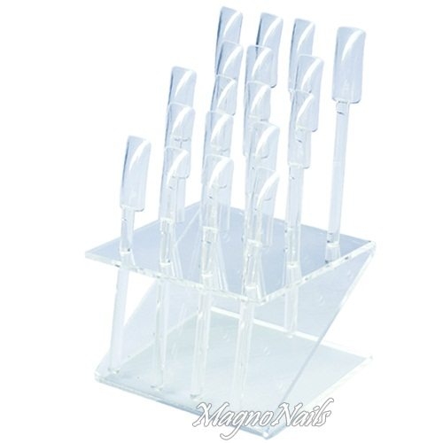 Preview: Color Pops Display incl. 18 Sticks Präsentationstips Präsentation Nageltips