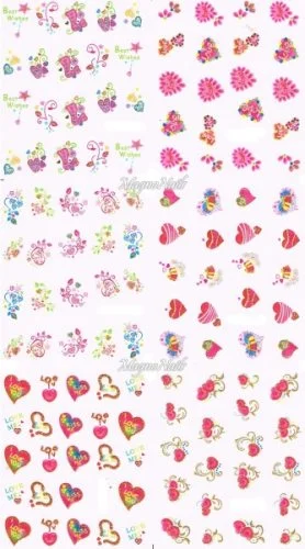 2D Nail Art Sticker