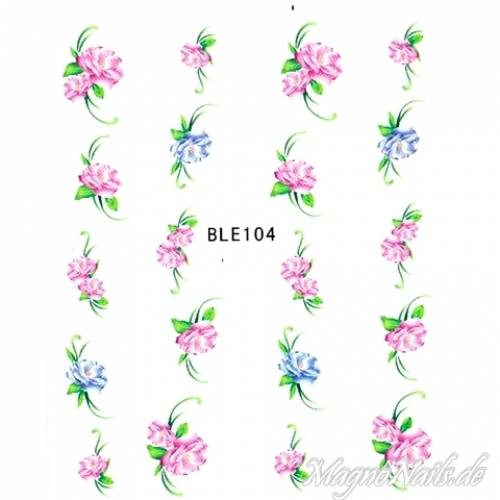 2D Nail Art One Stoke Sticker
