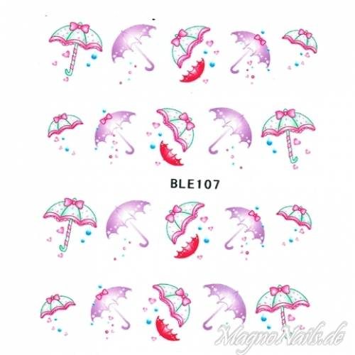 2D Nail Art One Stoke Sticker