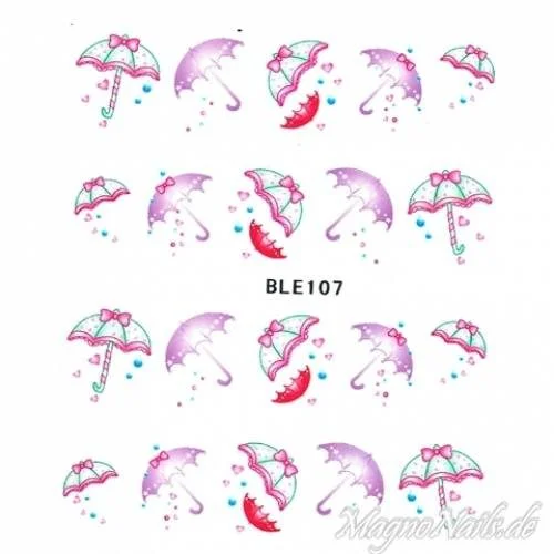 2D Nail Art One Stoke Sticker