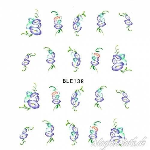 2D Nail Art One Stoke Sticker