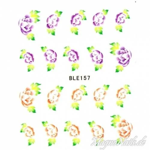 2D Nail Art One Stoke Sticker