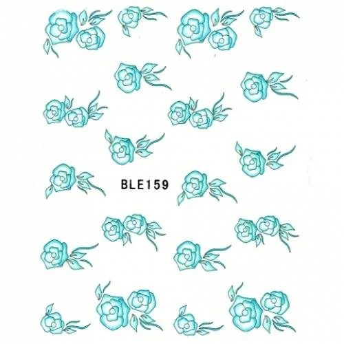 2D Nail Art One Stoke Sticker