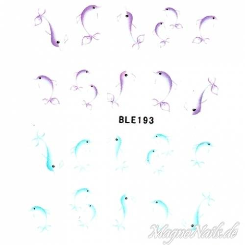 2D Nail Art One Stoke Sticker