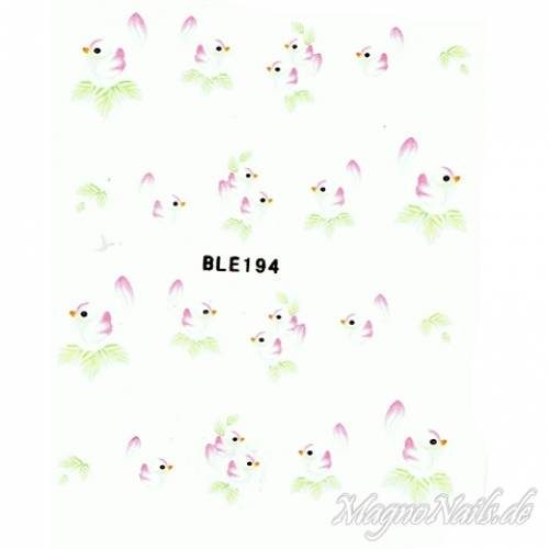 2D Nail Art One Stoke Sticker