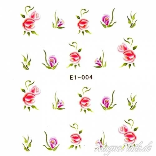 2D Nail Art One Stoke Sticker