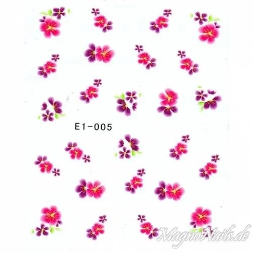 2D Nail Art One Stoke Sticker
