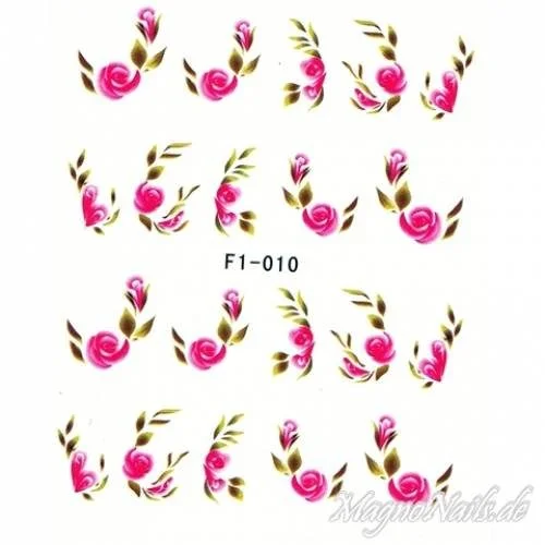 2D Nail Art One Stoke Sticker