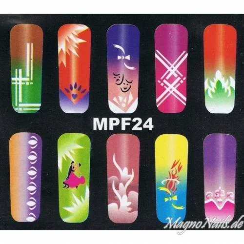 MPF 24 Airbrush Schablone
