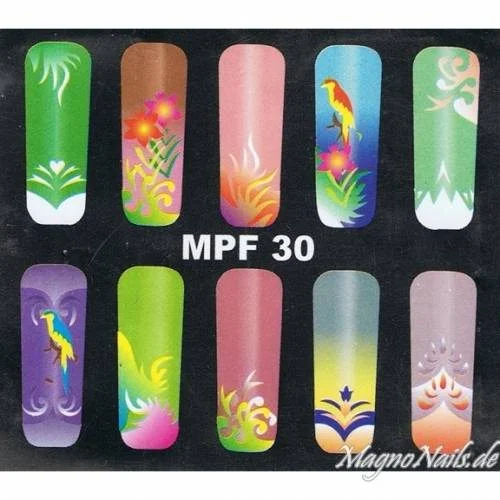 MPF 30 Airbrush Schablone