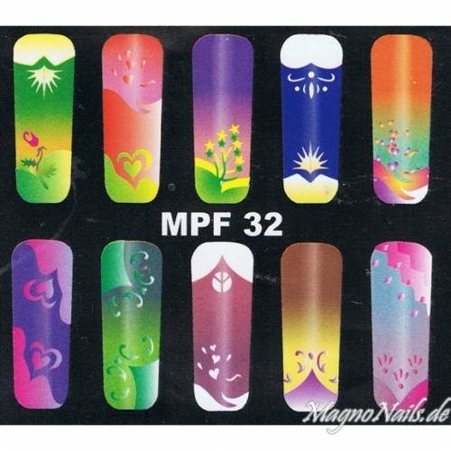 Preview: MPF32 Airbrush Schablone