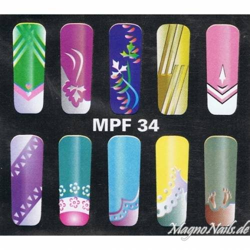Preview: MPF34 Airbrush Schablone