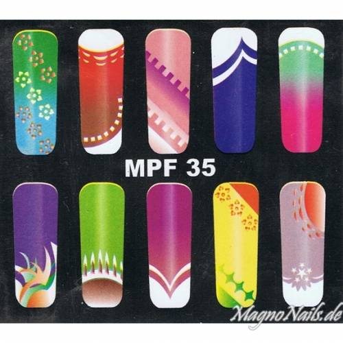 Preview: MPF35 Airbrush Schablone