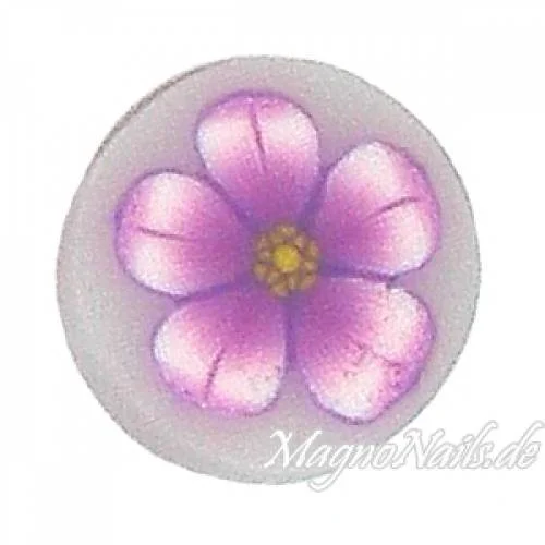 Fimo Stange - Blume purpur