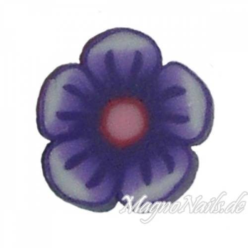 Fimo Stange - Blume violett