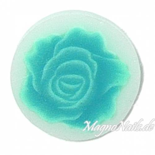 Fimo Stange - Rose türkis