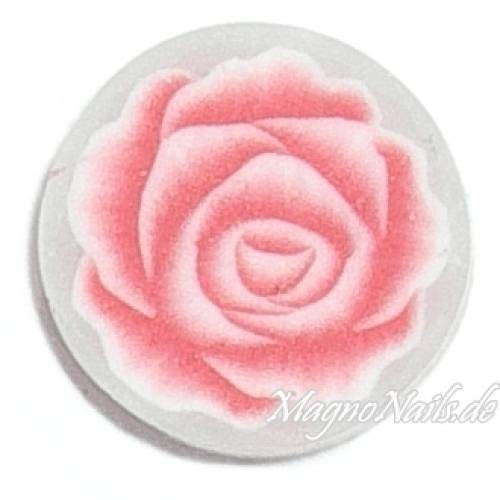 Fimo Stange - Rose rosa