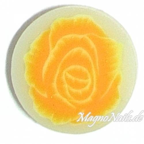 Fimo Stange - Rose gelb